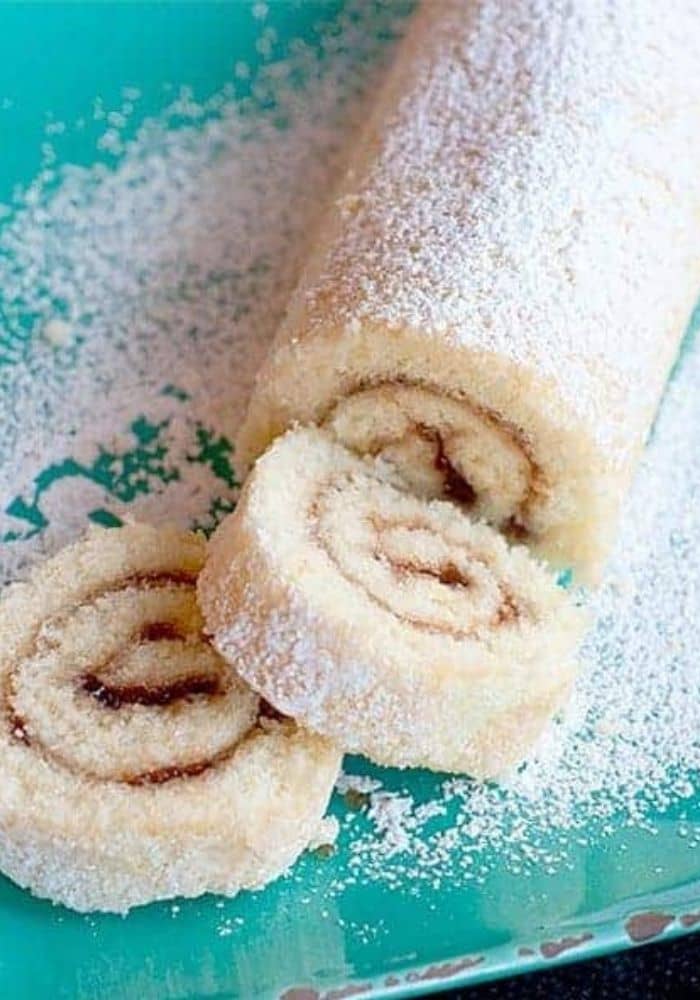 Raspberry Filled Jelly Roll
