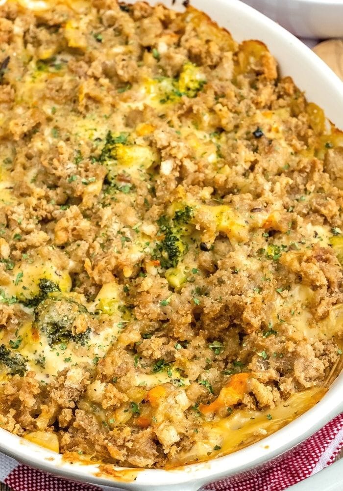 Chicken Stuffing Casserole