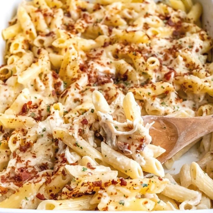 Chicken Bacon Ranch Pasta