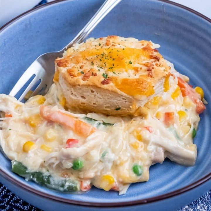 Chicken and Biscuit Casserole Recipe