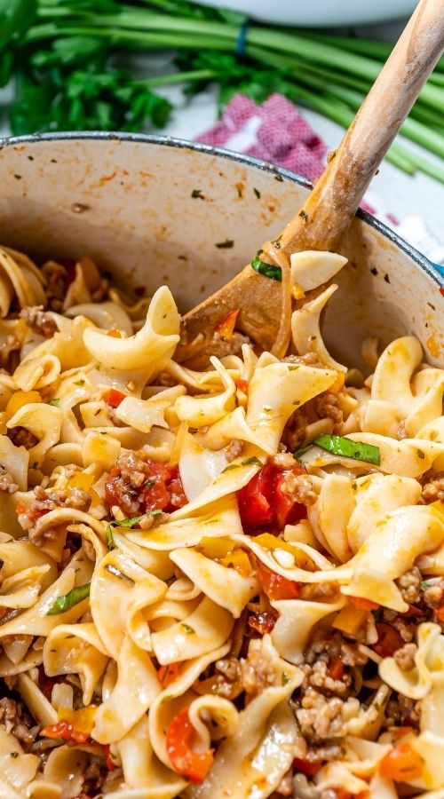 Italian Drunken Noodles