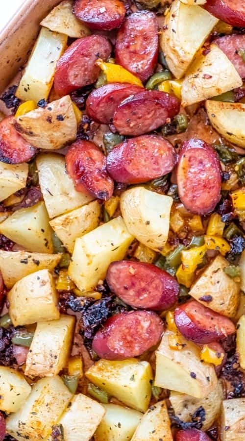 Sausage and Potatoes Bake Recipe
