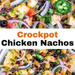 Crockpot Chicken Nachos
