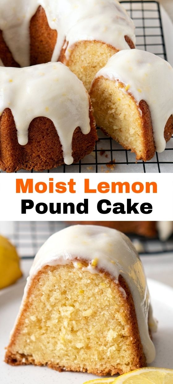 Moist Lemon Pound Cake - Top Recipes