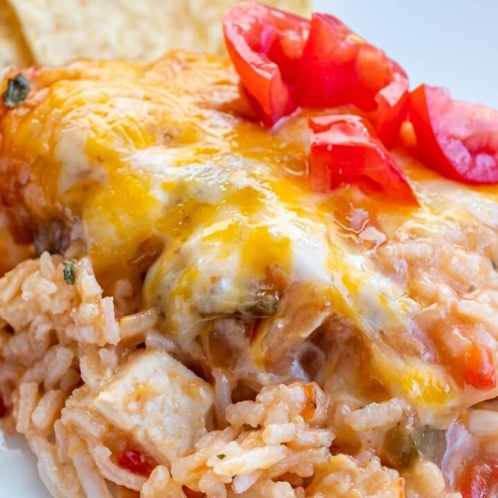 Salsa Chicken Rice Casserole