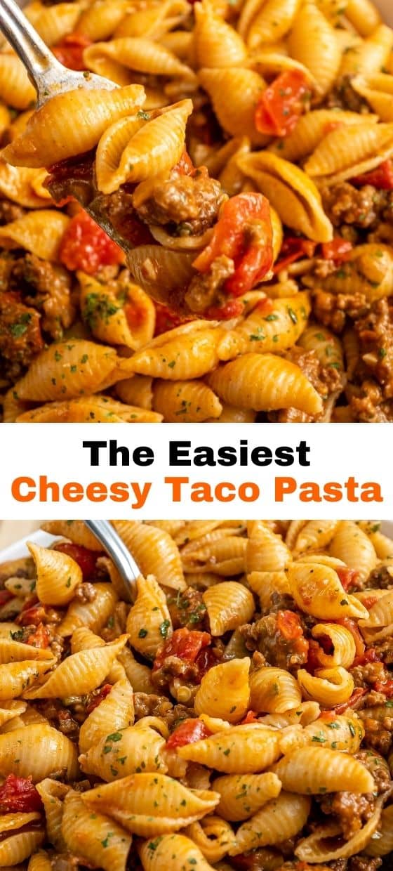 Cheesy Taco Pasta - Top Recipes