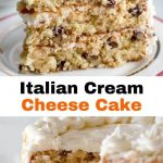 Italian Cream Cheese Cake