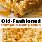 Old-Fashioned Pumpkin Dump Cake