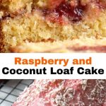 Raspberry and Coconut Loaf Cake