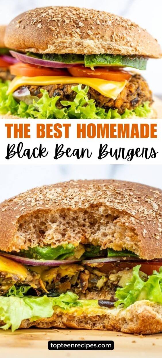 The BEST Homemade Black Bean Burgers - Top Recipes