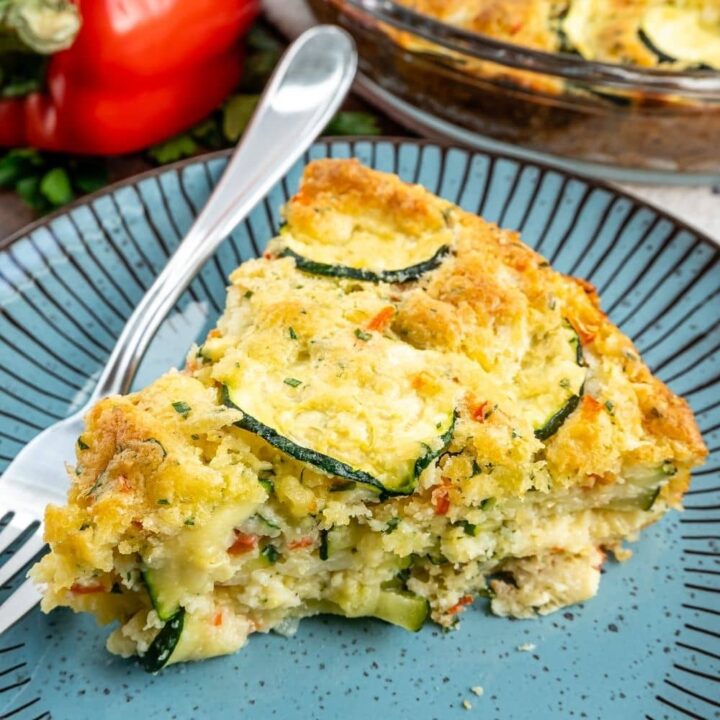 Zucchini Onion Pie