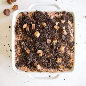 Chocolate Peanut Butter No-Bake Dessert