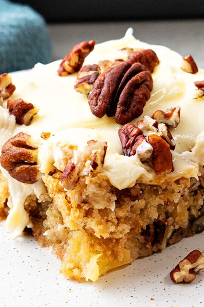 Pineapple Pecan Cake