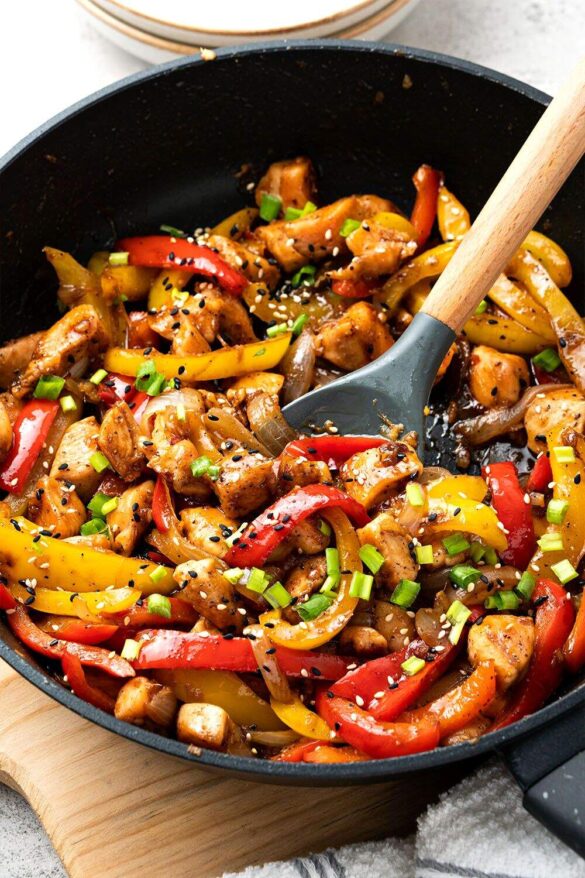 One-Pot Black Pepper Chicken Recipe - Top Recipes