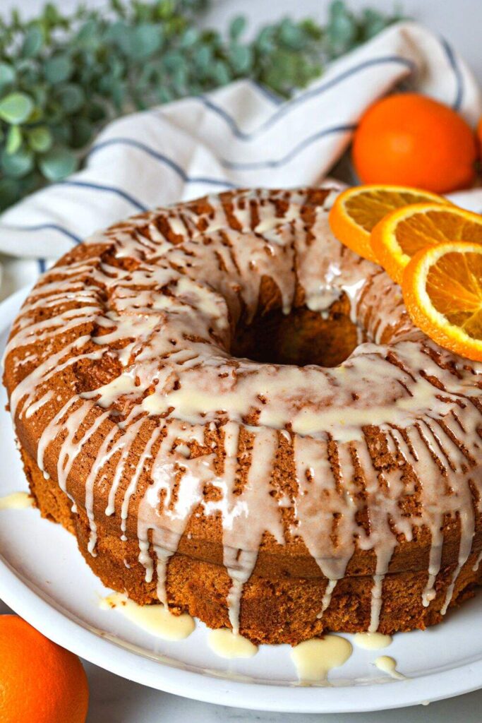 Fluffy Orange Cake Recipe