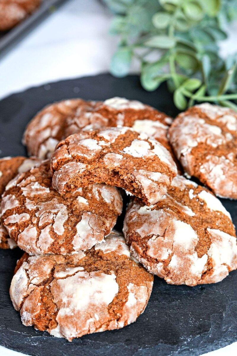Easy Gingerbread Crinkle Cookies Top Recipes