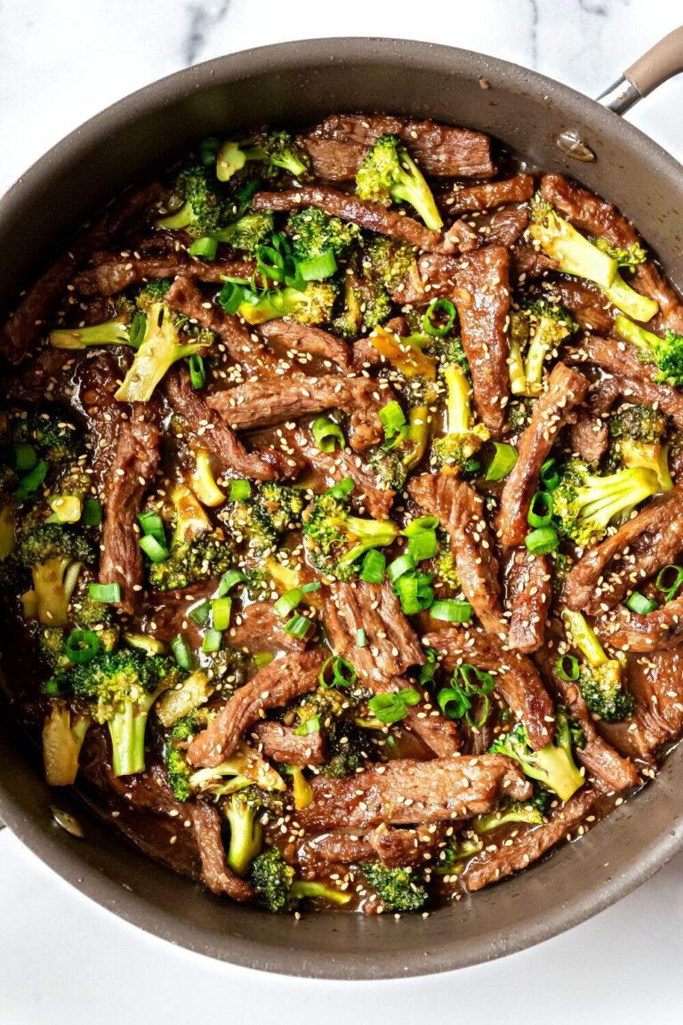 Beef and Broccoli with the Best Sauce - Top Recipes