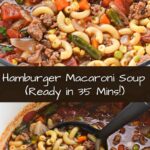 Hamburger Macaroni Soup Recipe