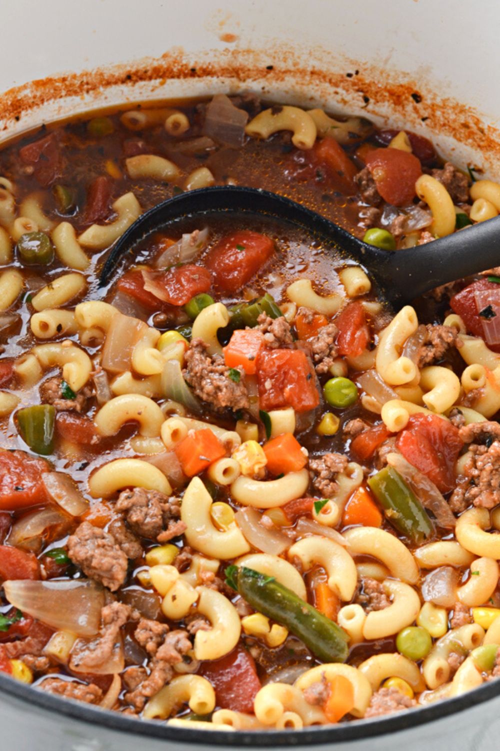 Hamburger Macaroni Soup Recipe (Ready in 35 Mins!)