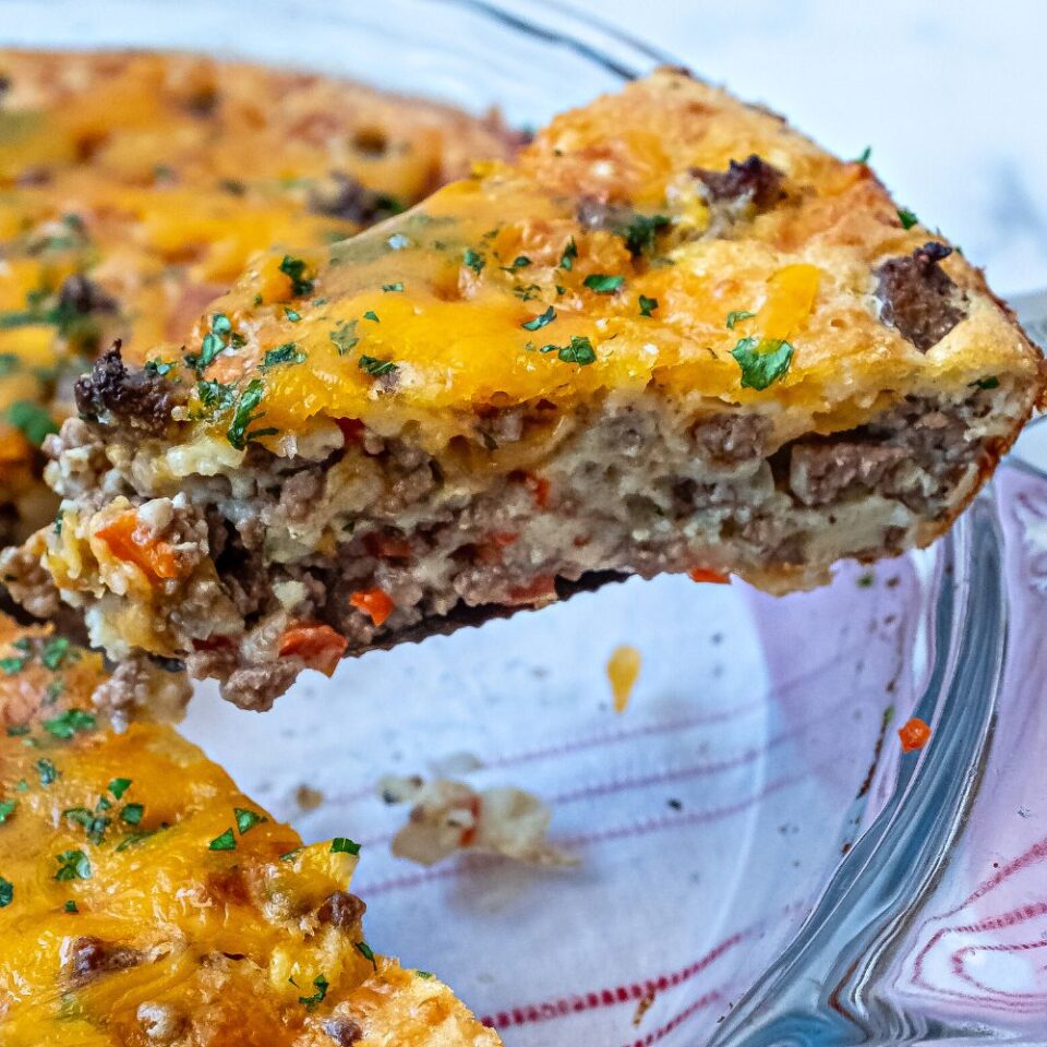 Impossibly Easy Cheeseburger Pie Recipe - Top Recipes