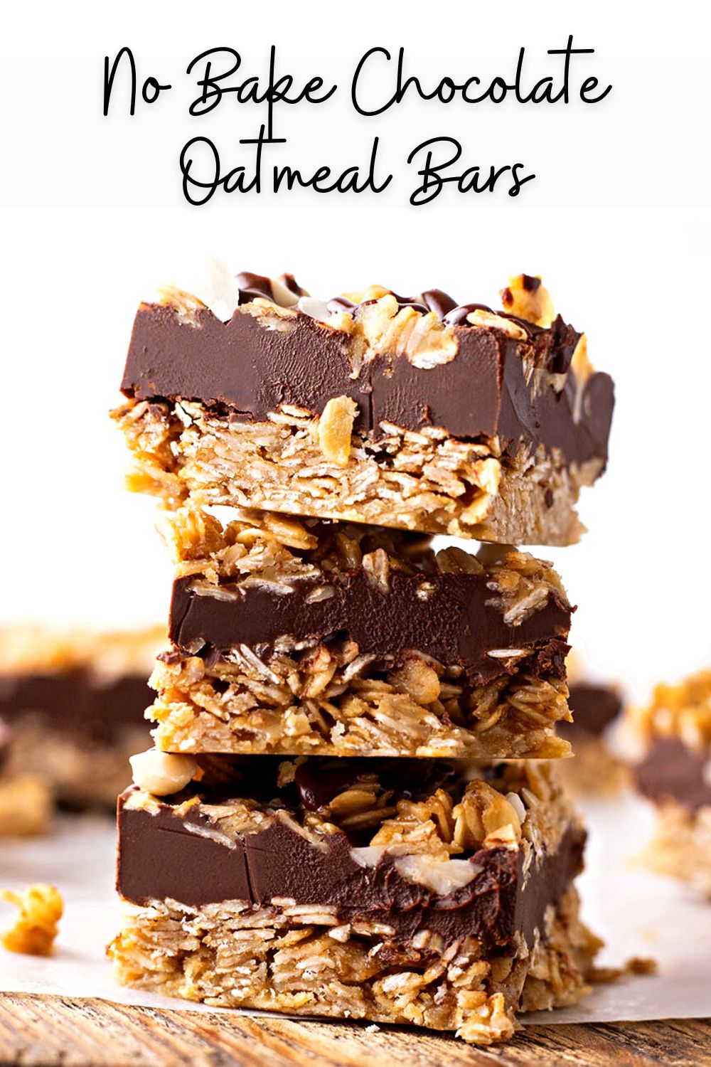 No Bake Chocolate Oatmeal Bars - Top Recipes