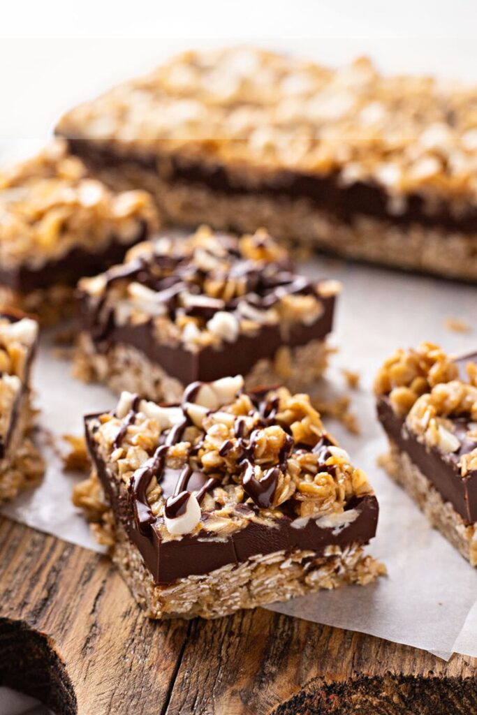 No Bake Chocolate Oatmeal Bars - Top Recipes