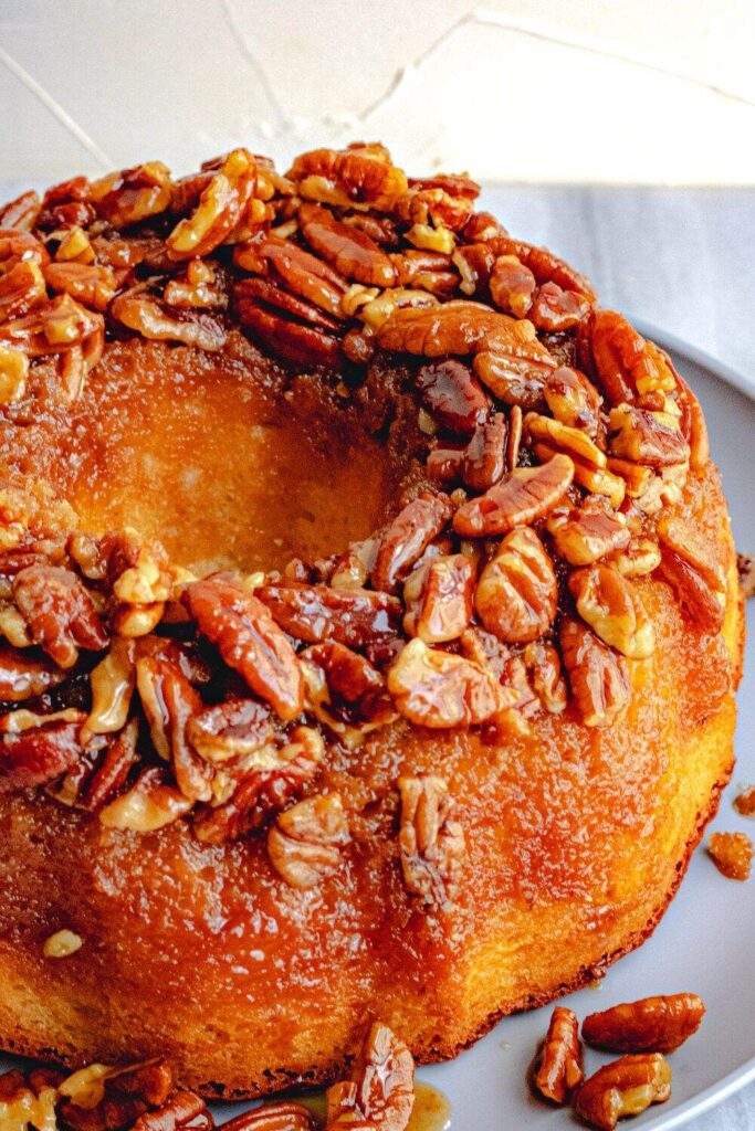 Pecan Upside Down Bundt Cake Recipe - Top Recipes