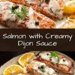Are you a salmon lover? If the answer is yes, keep reading. I have found the best salmon sauce recipe ever. You would think this salmon dijon sauce came from a restaurant, but you can easily make it at home in less than 30 minutes.