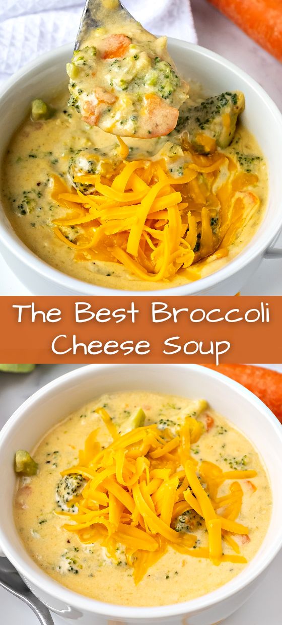 The Best Broccoli Cheese Soup - Top Recipes