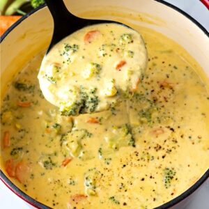 The Best Broccoli Cheese Soup