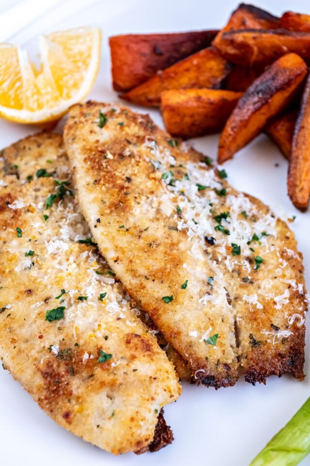 Best Garlic Parmesan Flounder Recipe Top Recipes 6763