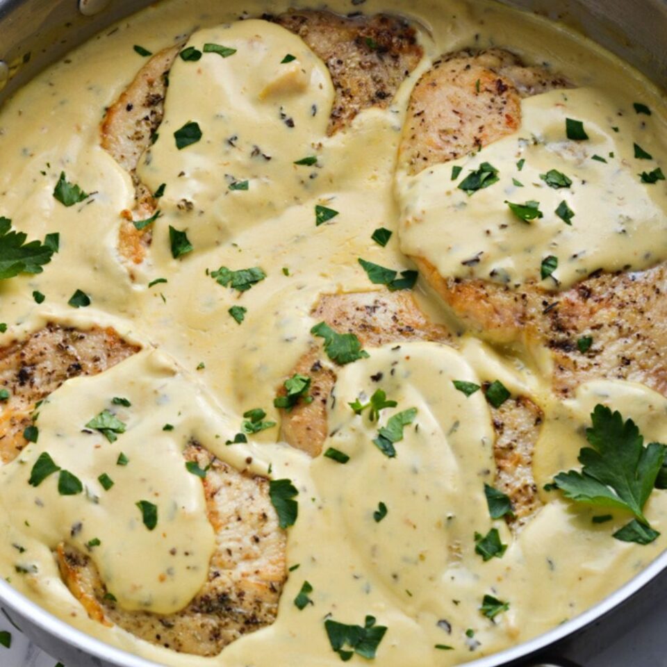 Creamy Herb Chicken Recipe - Top Recipes