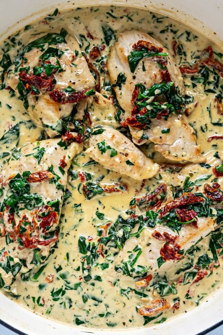 Creamy Tuscan Garlic Chicken - Top Recipes