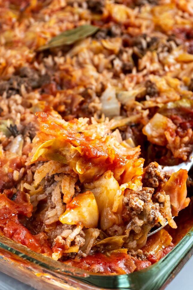 Easy Cabbage Roll Casserole Recipe Top Recipes