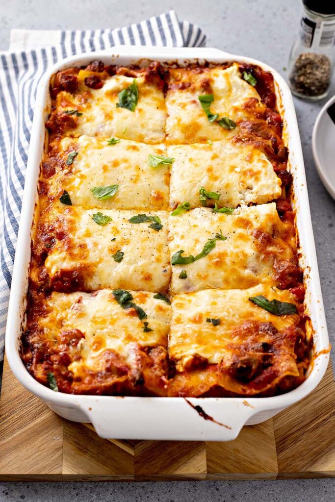 Easy Homemade Lasagna Recipe