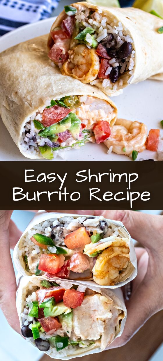 Easy Shrimp Burrito Recipe - Top Recipes