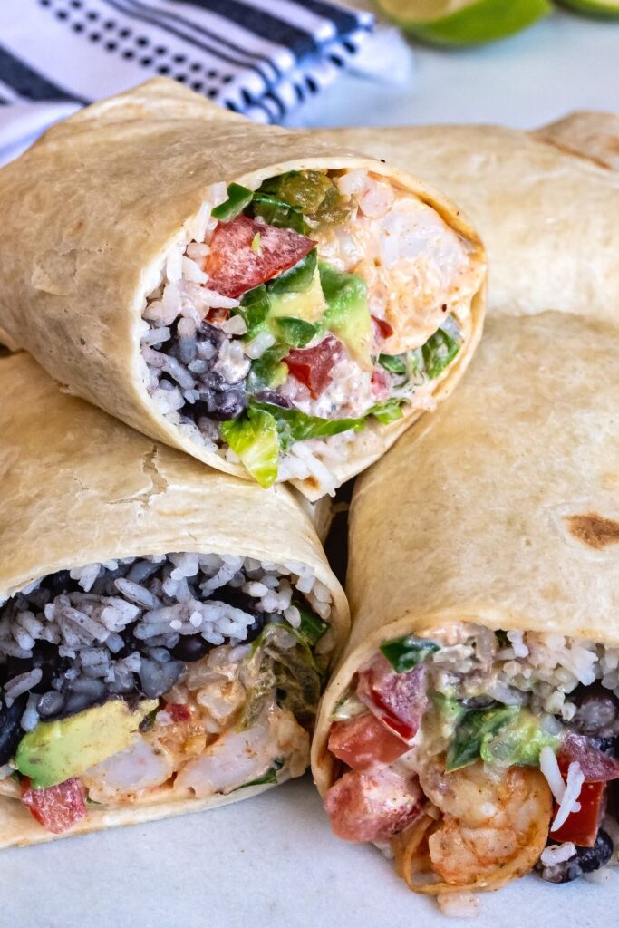 Easy Shrimp Burrito Recipe