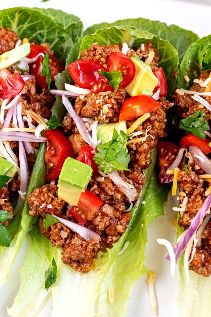 Easy Taco Lettuce Wraps