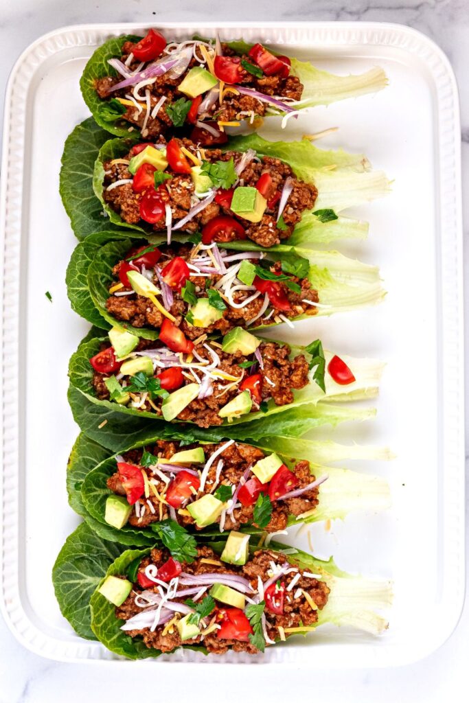 Easy Taco Lettuce Wraps