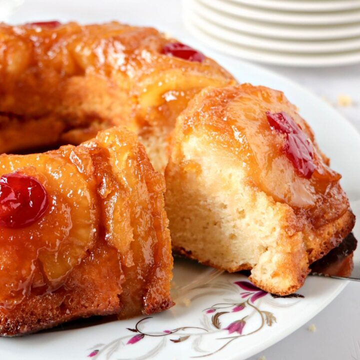 Pineapple Upside-Down Bundt Cake Recipe