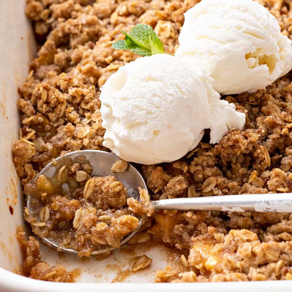 The Best Peach Crisp Top Recipes   The Best Peach Crisp4 