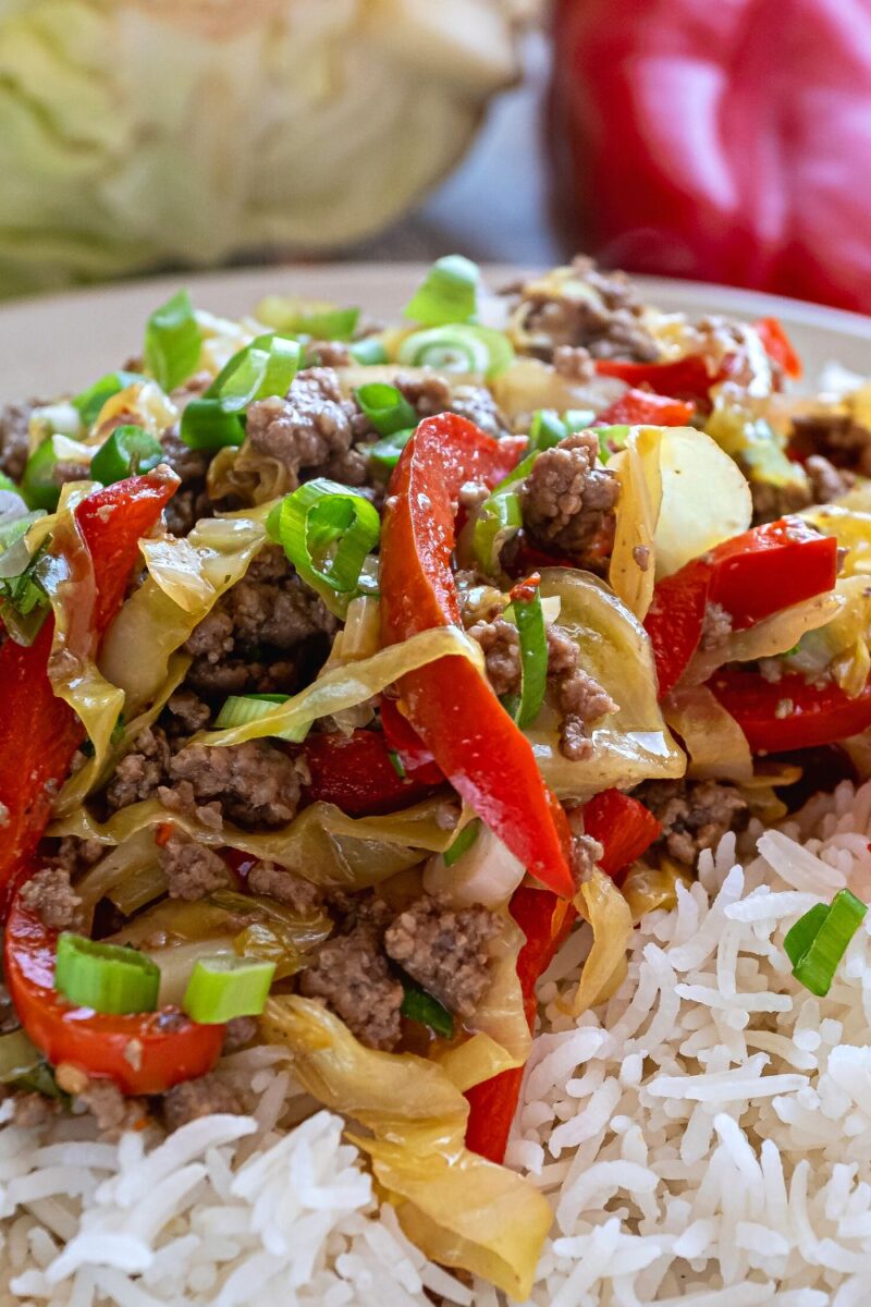 Black Pepper Beef and Cabbage Stir Fry Recipe Top Recipes