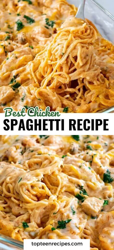 Best Chicken Spaghetti Recipe - Top Recipes