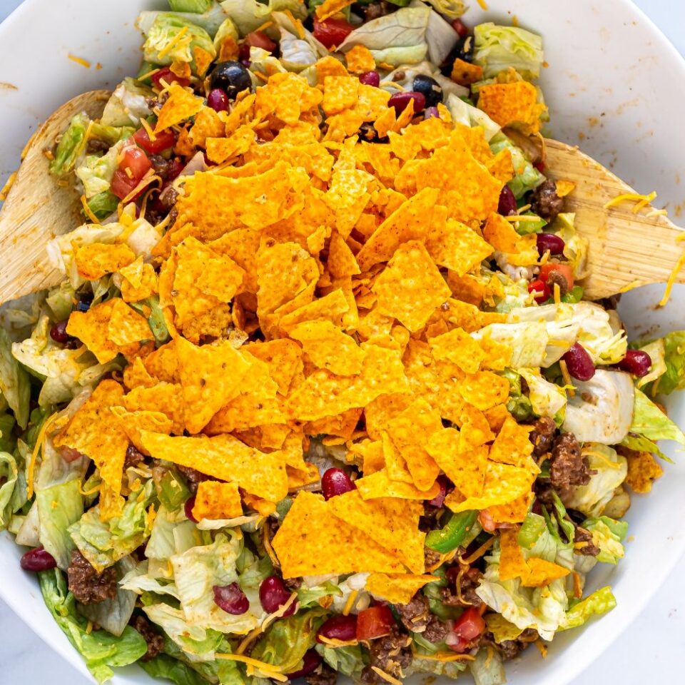Dorito Taco Salad with Catalina Dressing Top Recipes