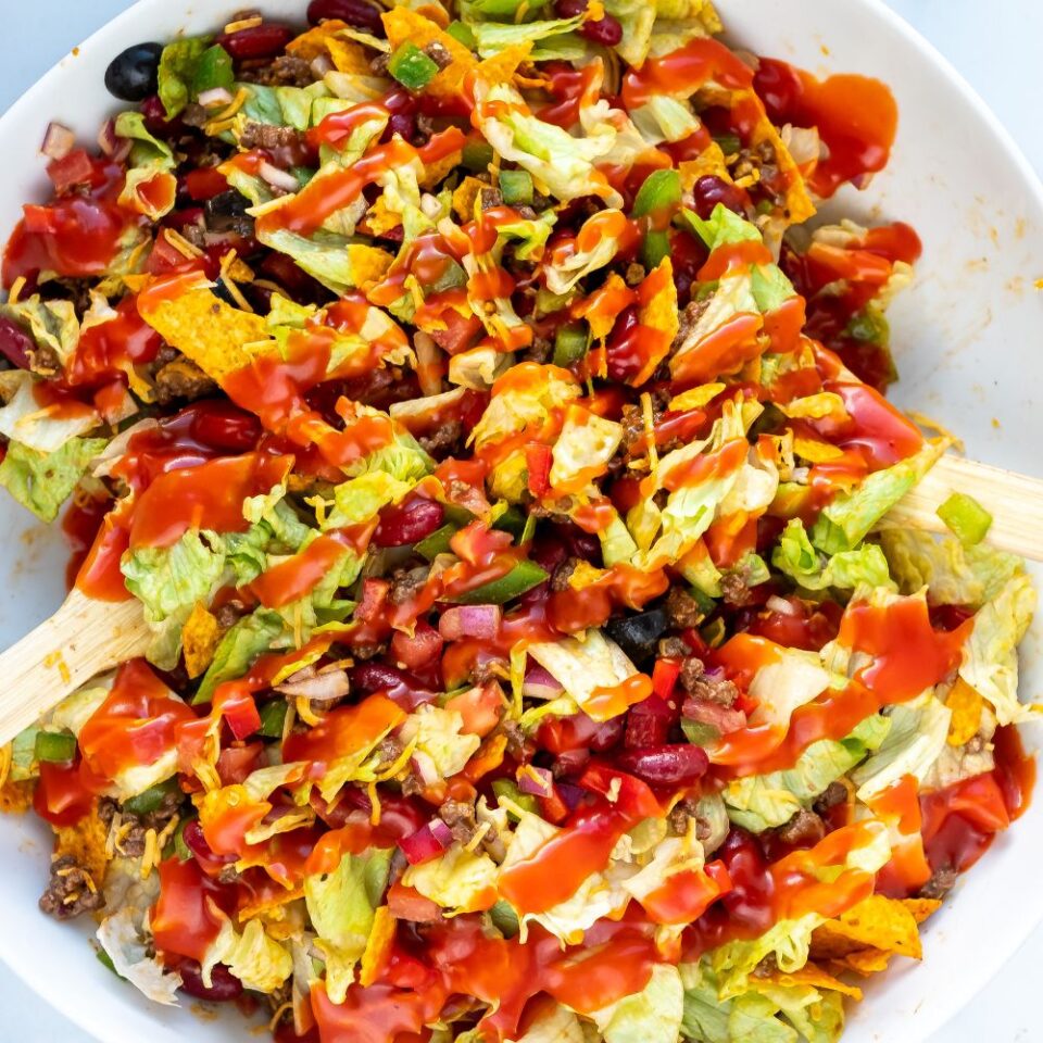 Dorito Taco Salad with Catalina Dressing Top Recipes