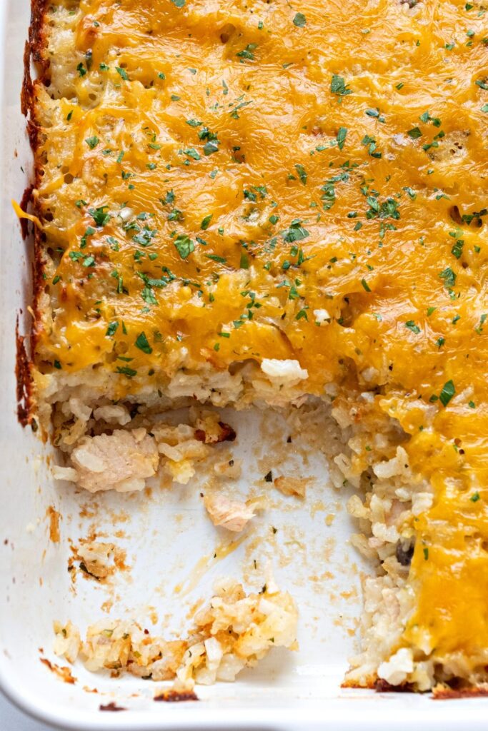 Easy Chicken and Rice Casserole