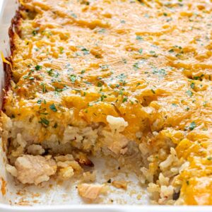 Easy Chicken and Rice Casserole