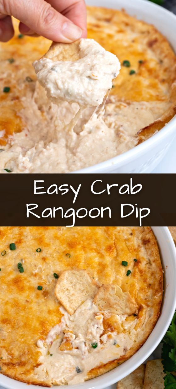 Easy Crab Rangoon Dip Recipe (Hot Crab Dip) - Top Recipes