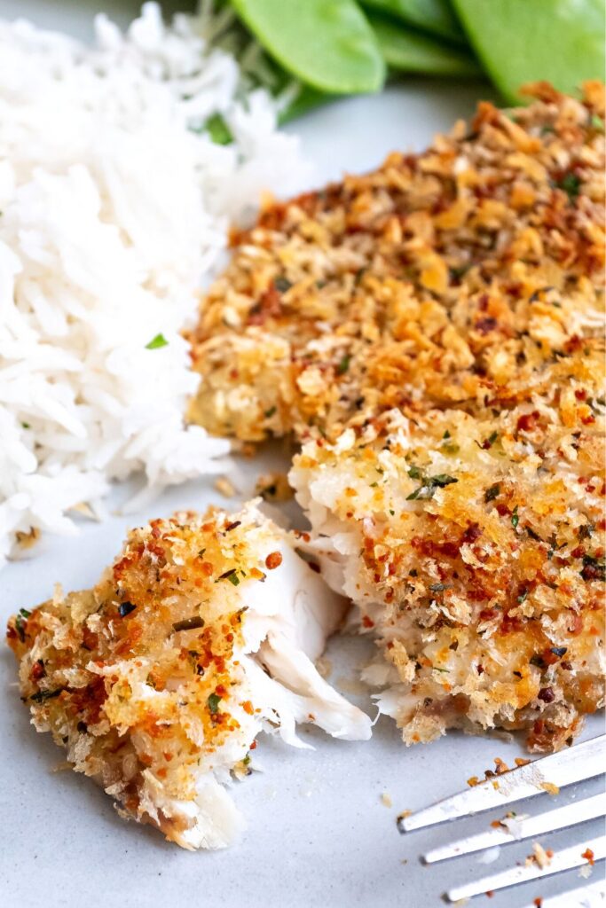 Fast and Easy Parmesan Crusted Tilapia