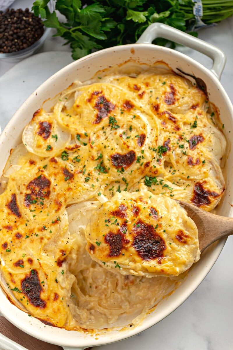 Homemade Scalloped Potatoes Top Recipes